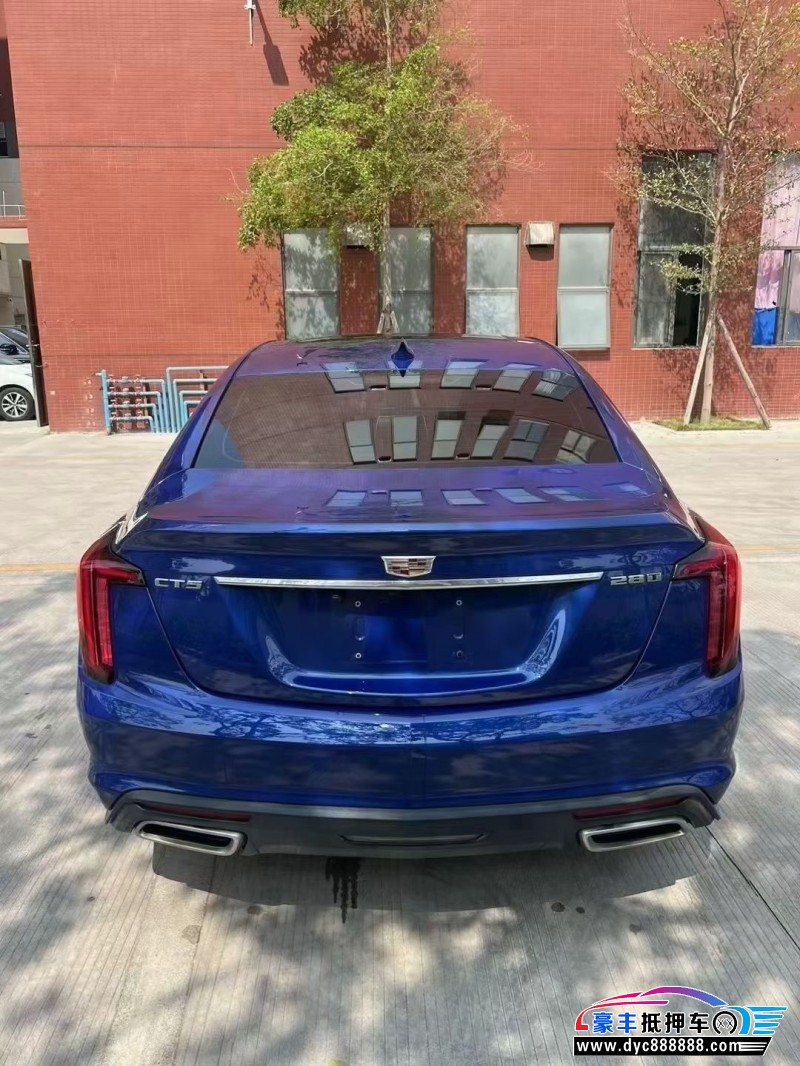 22年凯迪拉克CT5轿车抵押车出售