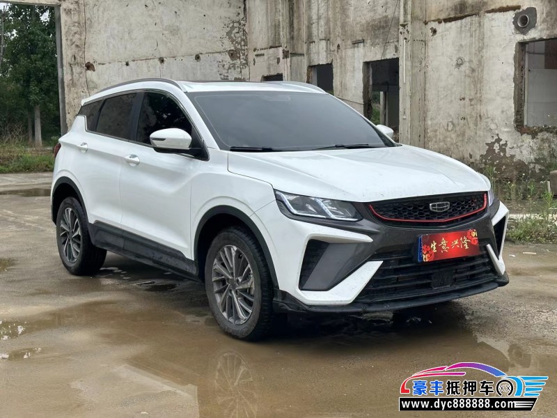 23年吉利缤越轿车抵押车出售