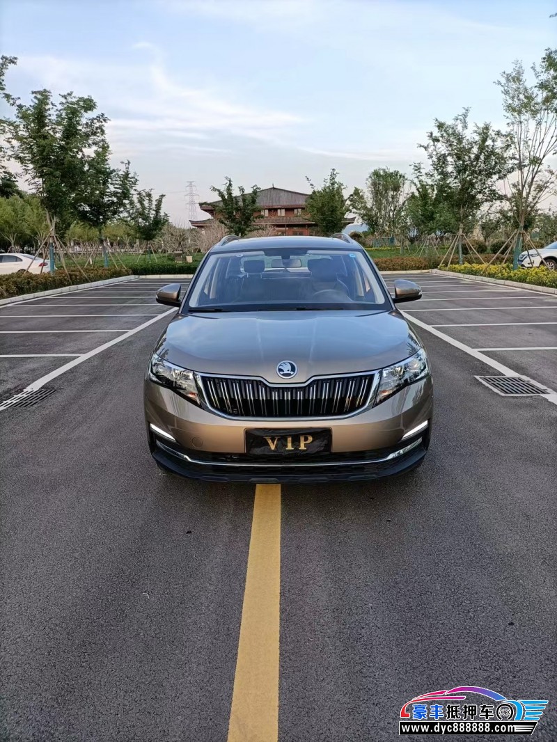 22年斯柯达柯米克轿车抵押车出售