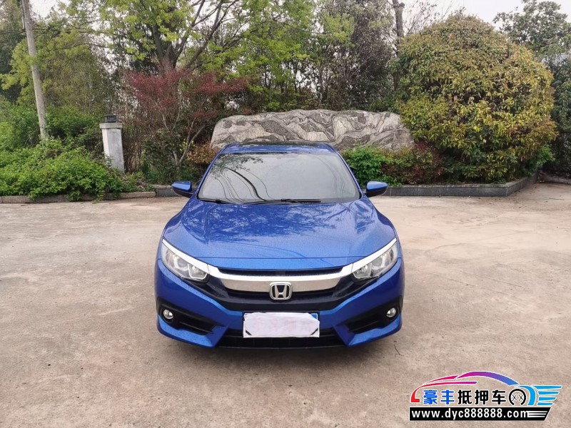 19年本田思域轿车抵押车出售