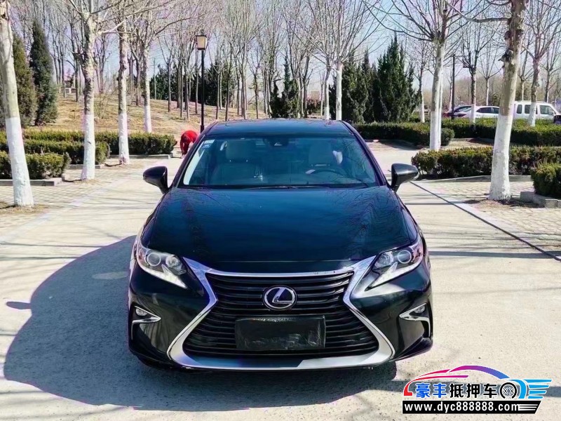 16年雷克萨斯ES轿车抵押车出售
