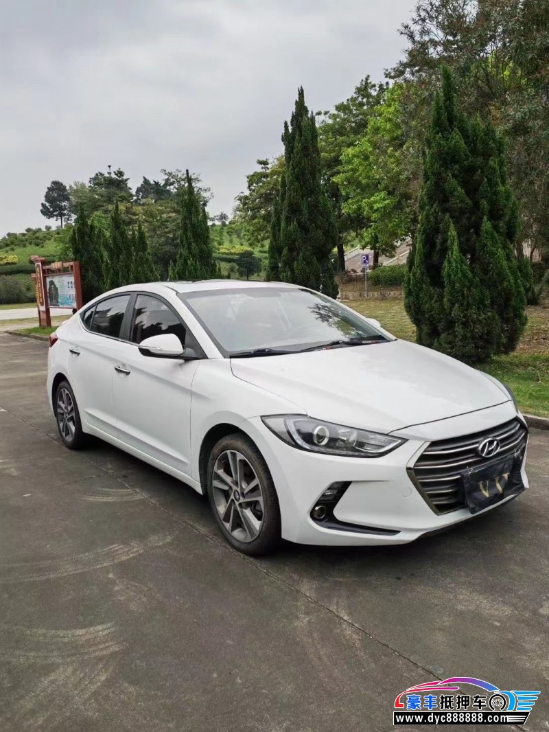 18年现代领动轿车抵押车出售