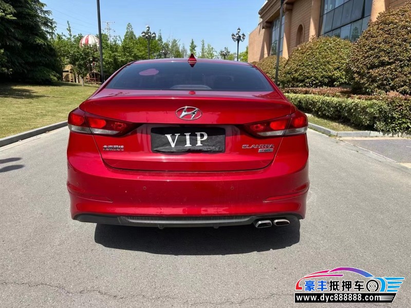 18年现代领动轿车抵押车出售