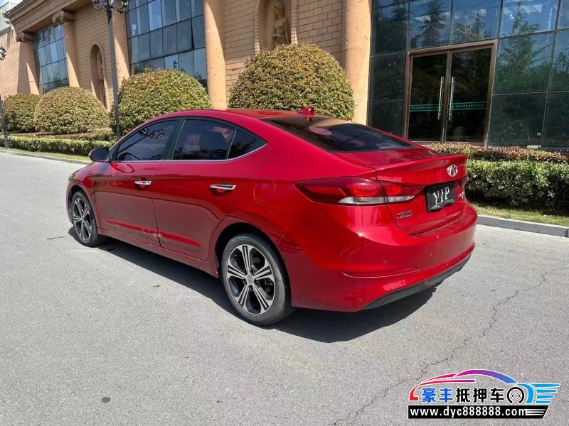 18年现代领动轿车抵押车出售