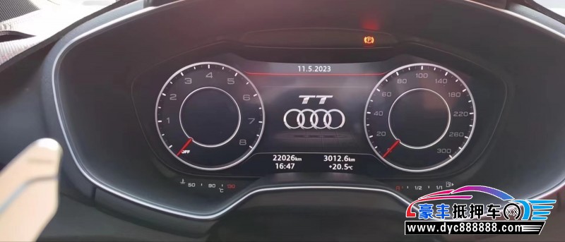 18年奥迪TT轿车抵押车出售