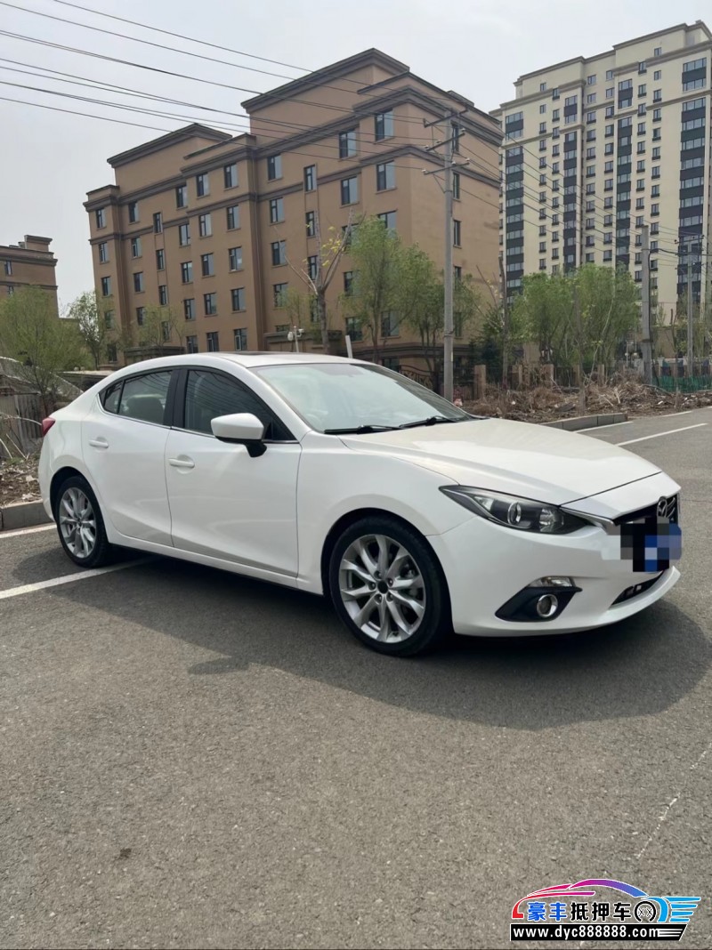 14年马自达昂克赛拉轿车抵押车出售