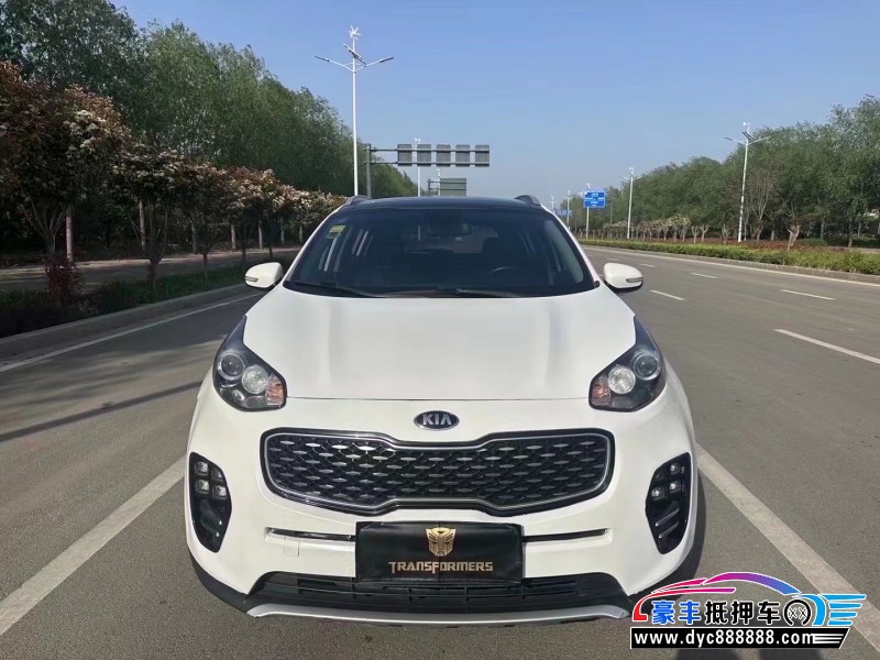 17年起亚KX5轿车抵押车出售