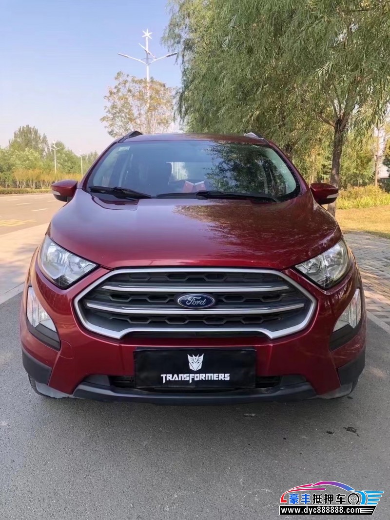 18年福特翼搏轿车抵押车出售