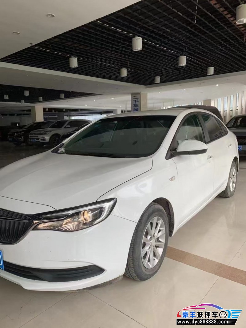 19年别克英朗轿车抵押车出售