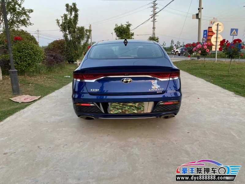 19年现代菲斯塔轿车抵押车出售