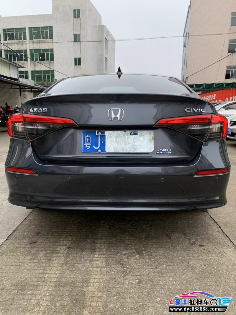 22年本田思域轿车抵押车出售