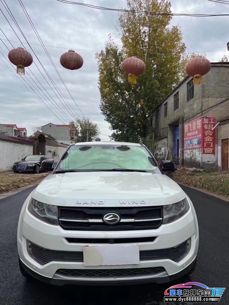 17年陆风X7SUV抵押车出售