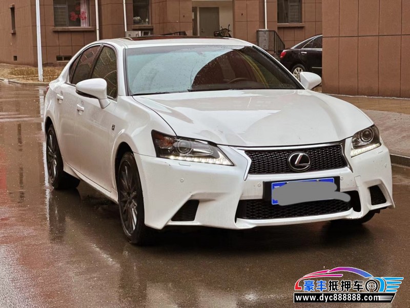 17年雷克萨斯GS轿车抵押车出售