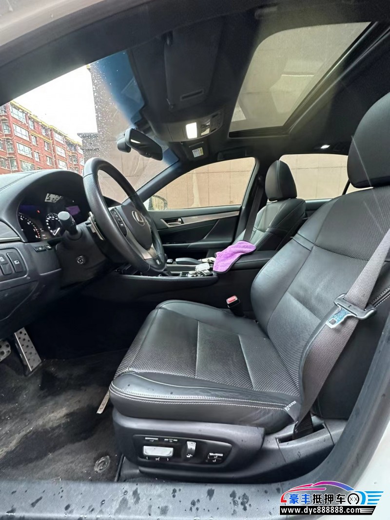 17年雷克萨斯GS轿车抵押车出售