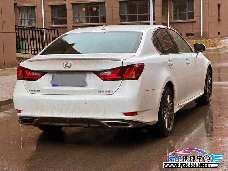 17年雷克萨斯GS轿车抵押车出售