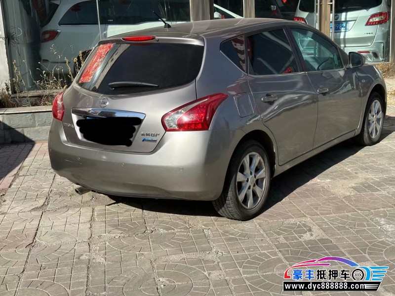 12年日产骐达轿车抵押车出售