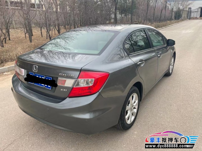 12年本田思域轿车抵押车出售