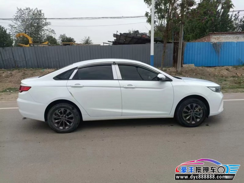 21年吉利帝豪EV轿车抵押车出售