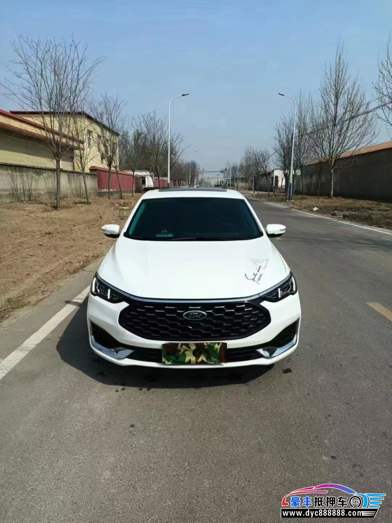 21年福特福睿斯轿车抵押车出售