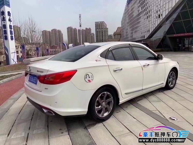 16年北汽绅宝D60轿车抵押车出售