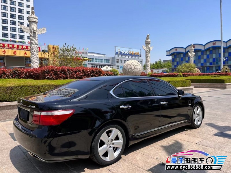 07年雷克萨斯LS轿车抵押车出售