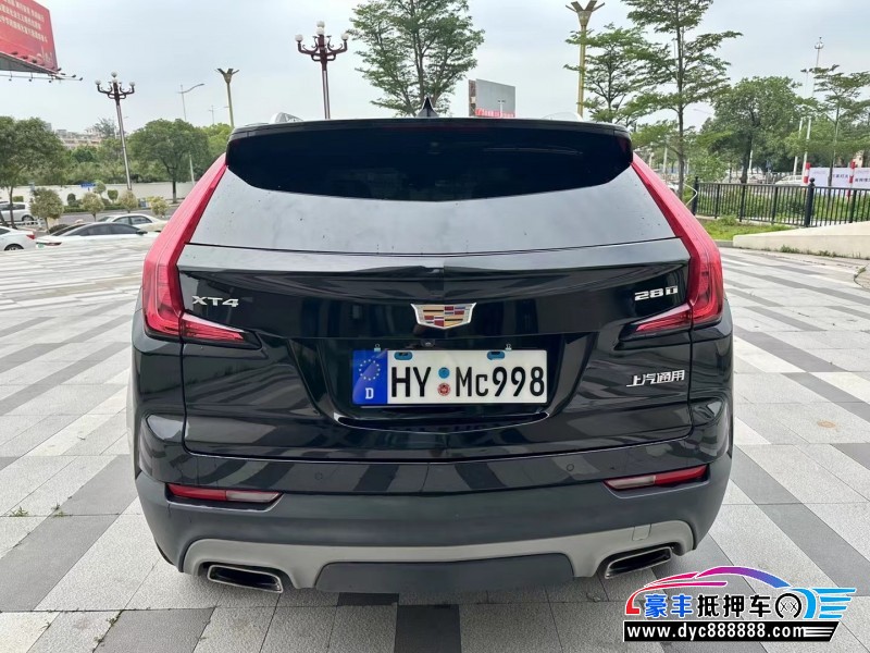 19年凯迪拉克XT4轿车抵押车出售