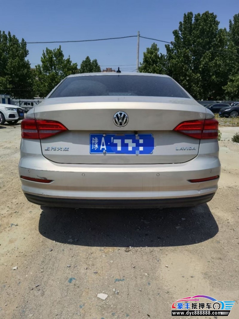 19年大众朗逸轿车抵押车出售