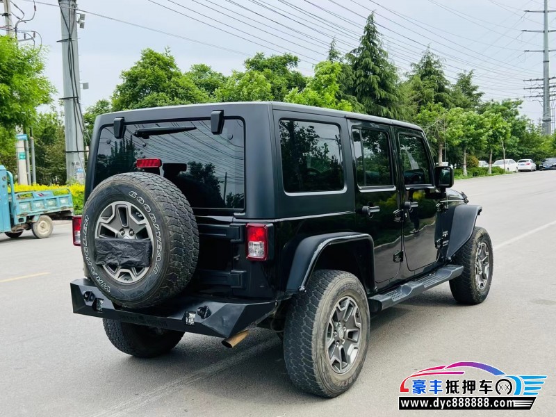 18年Jeep牧马人轿车抵押车出售