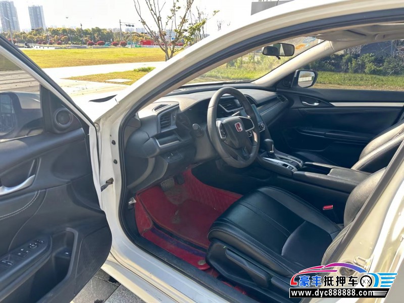 19年本田思域轿车抵押车出售