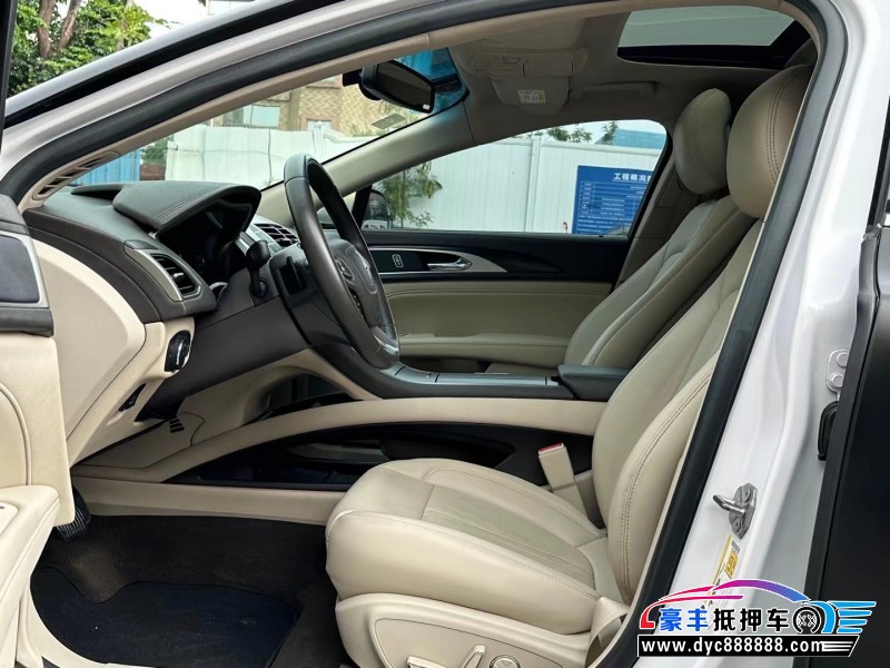 19年林肯MKZ轿车抵押车出售