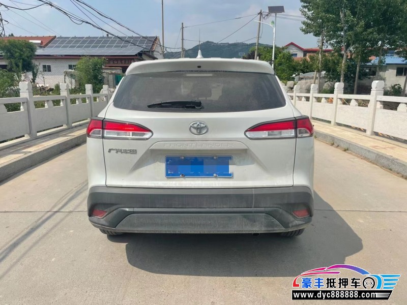 22年丰田锋兰达SUV抵押车出售