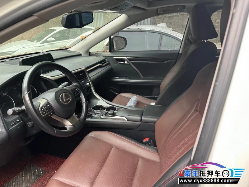18年雷克萨斯RX轿车抵押车出售
