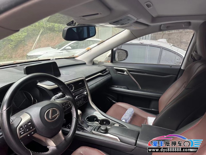 18年雷克萨斯RX轿车抵押车出售