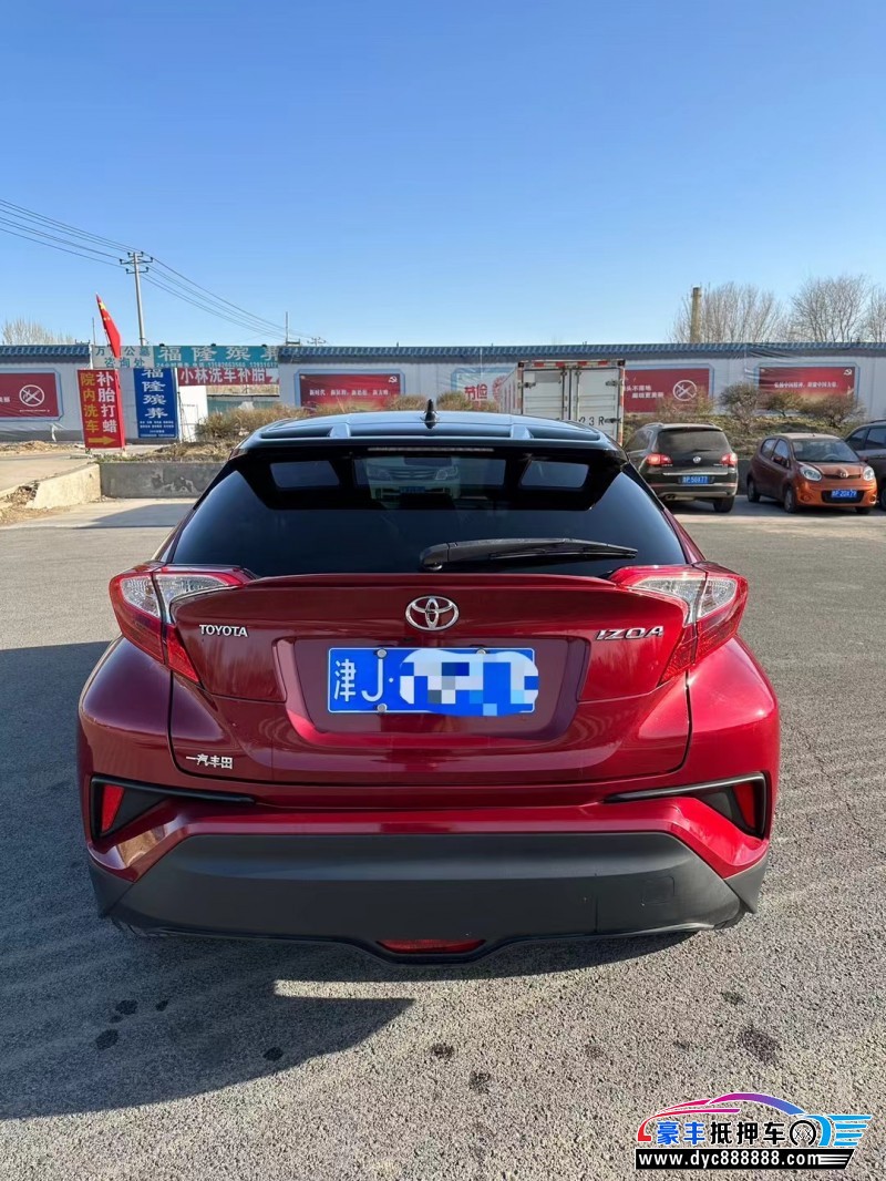 18年丰田奕泽轿车抵押车出售