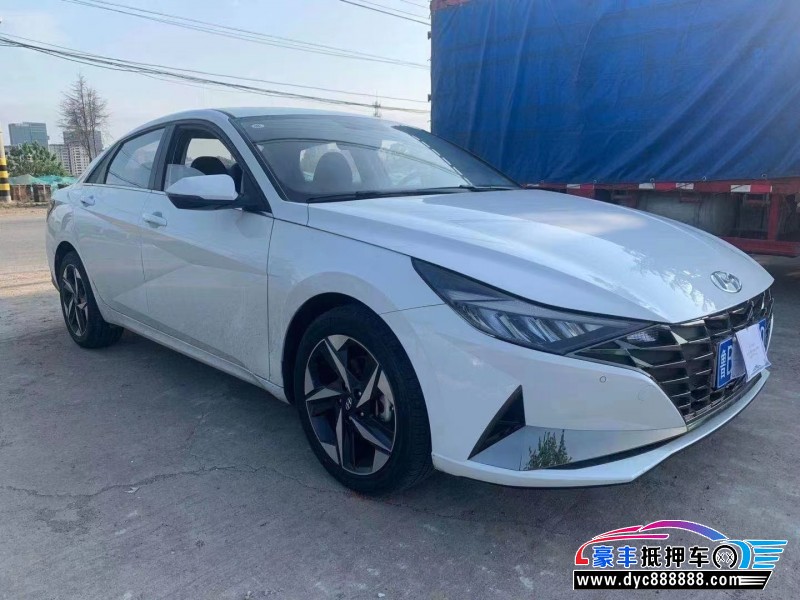 23年现代伊兰特轿车抵押车出售