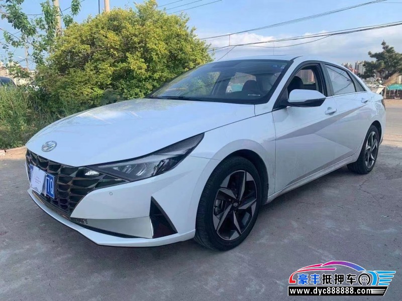 23年现代伊兰特轿车抵押车出售