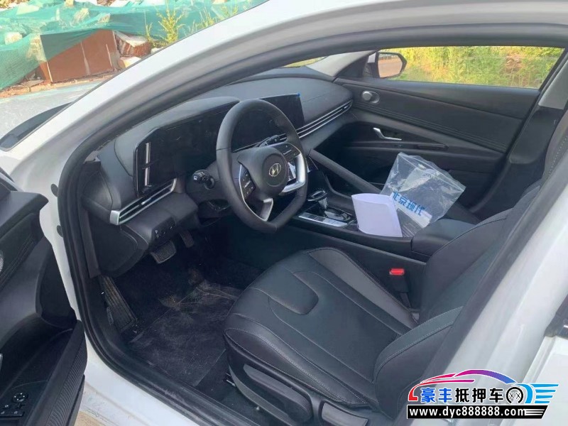 23年现代伊兰特轿车抵押车出售