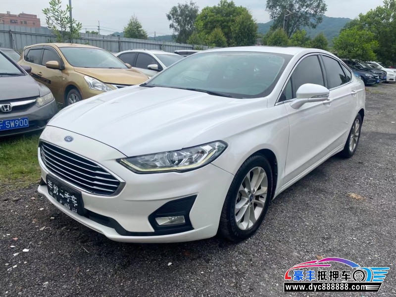 19年福特蒙迪欧轿车抵押车出售