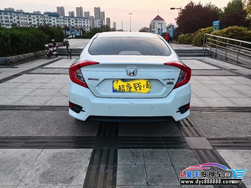 19年本田思域轿车抵押车出售