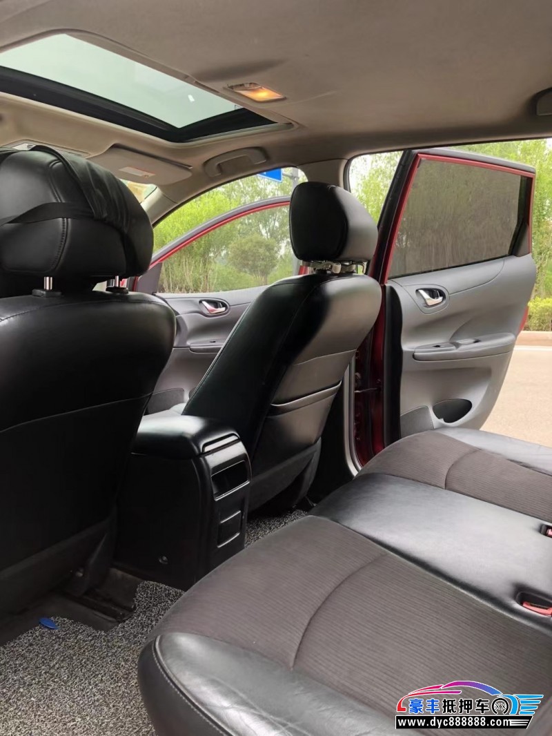 12年日产骐达轿车抵押车出售