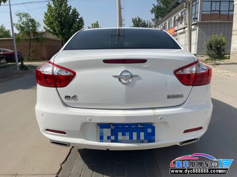 16年海马M6轿车抵押车出售