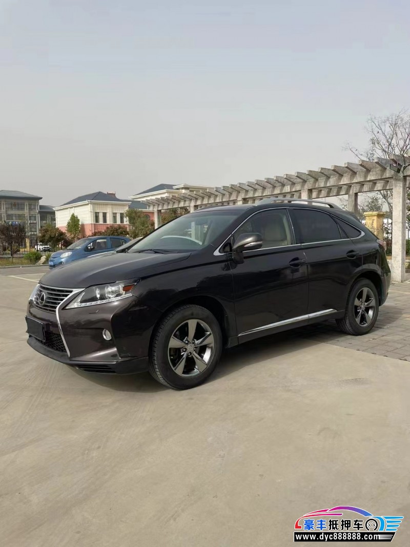 13年雷克萨斯RX轿车抵押车出售