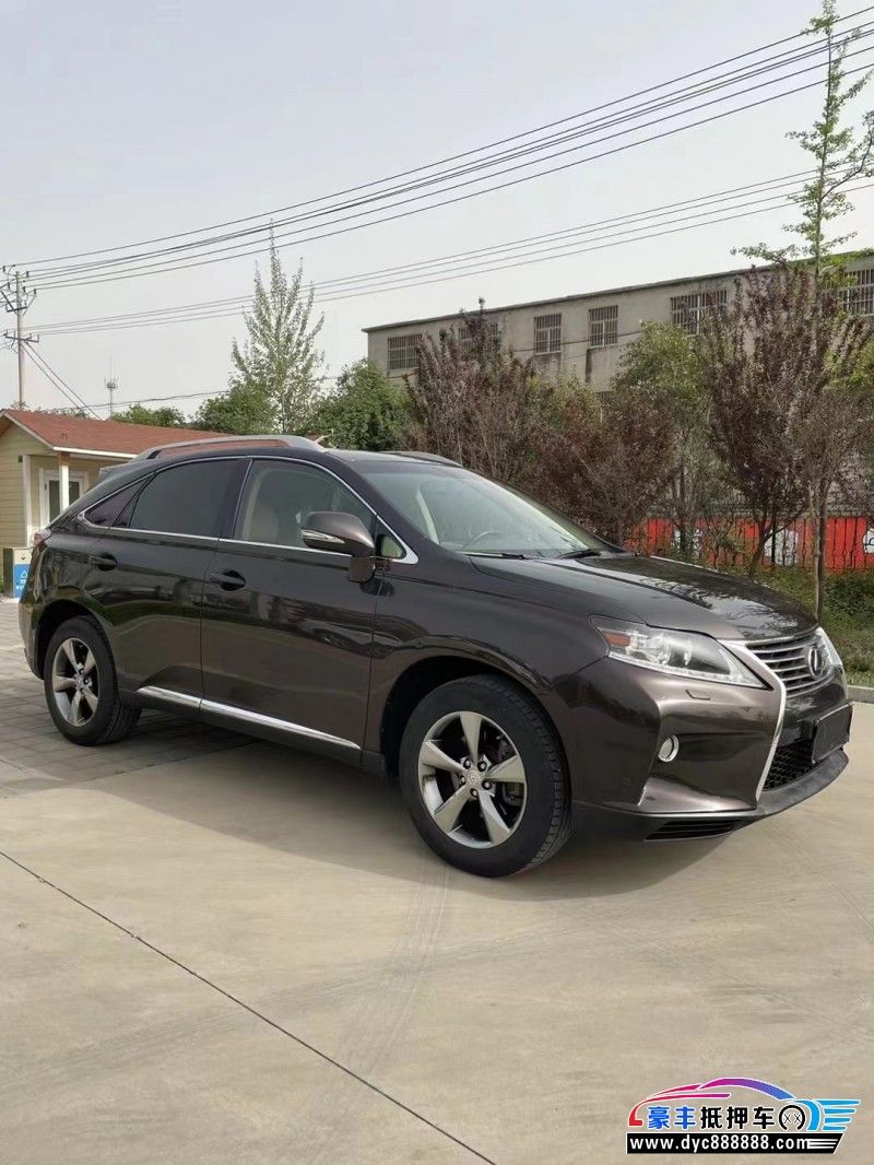 13年雷克萨斯RX轿车抵押车出售