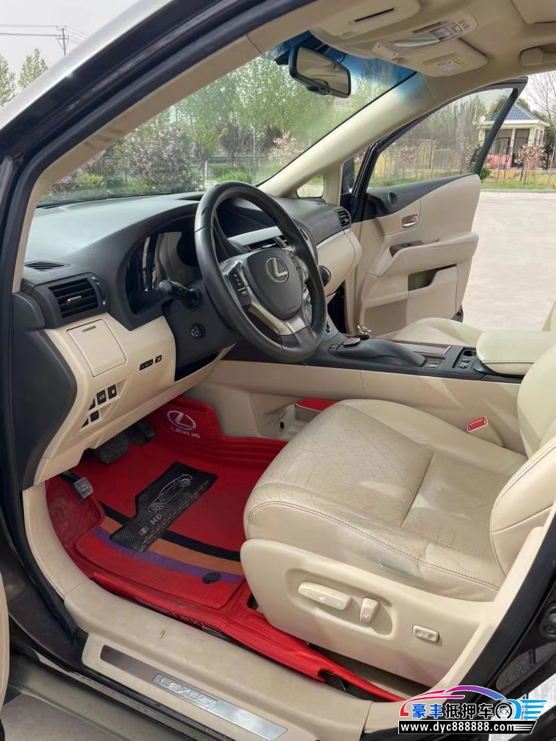 13年雷克萨斯RX轿车抵押车出售