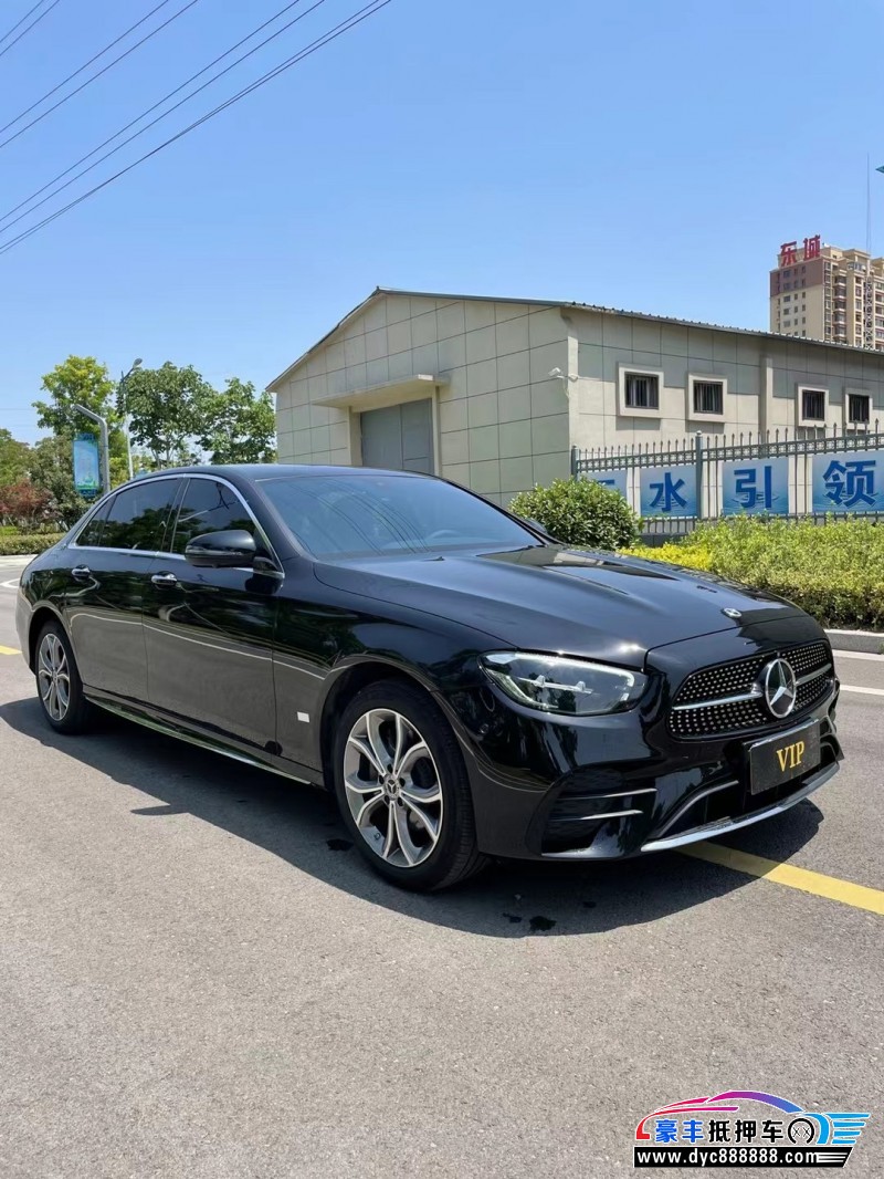 22年奔驰E轿车抵押车出售