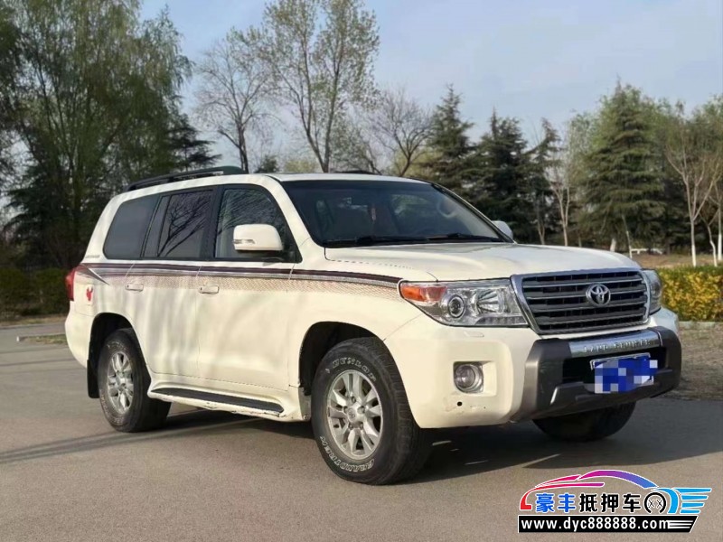 13年丰田兰德酷路泽SUV抵押车出售
