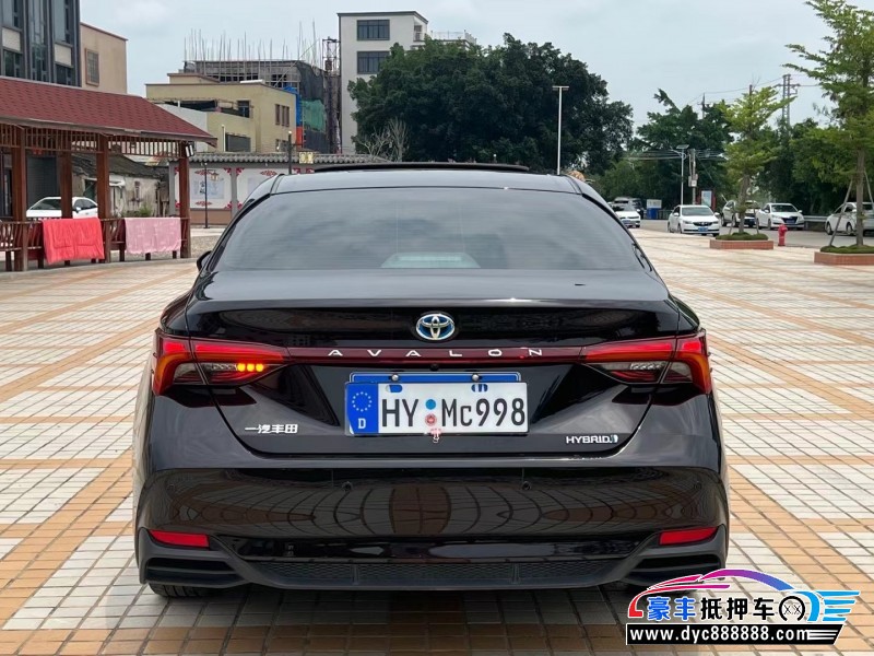 21年丰田亚洲龙轿车抵押车出售