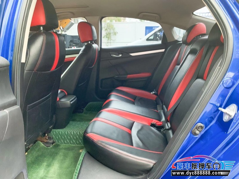 19年本田思域轿车抵押车出售