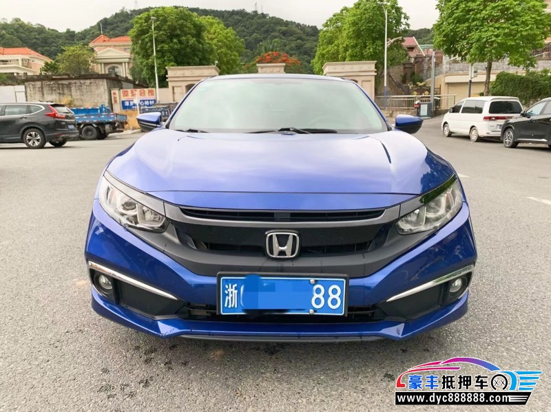 19年本田思域轿车抵押车出售