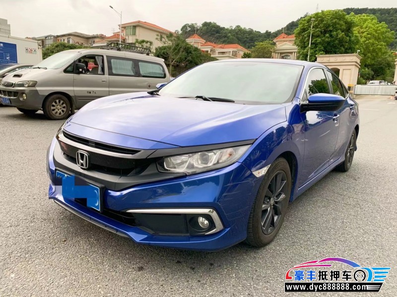 19年本田思域轿车抵押车出售